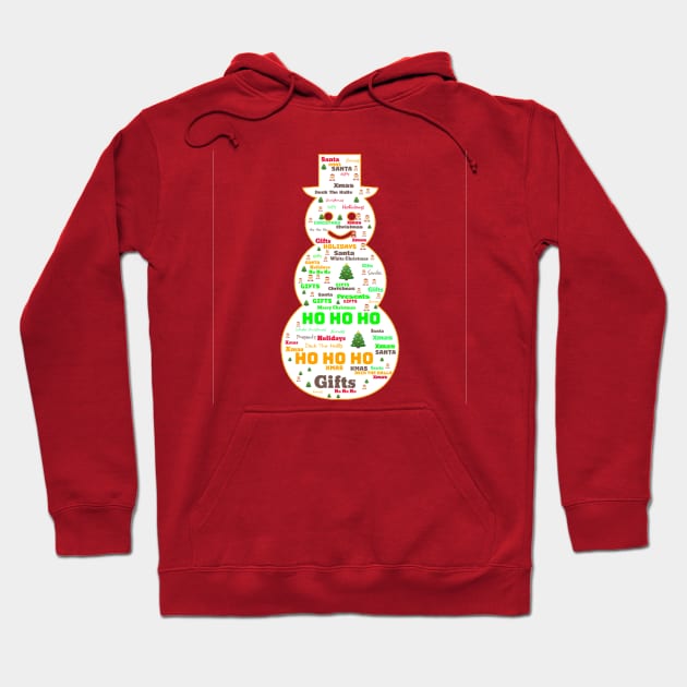 Snowman Hoodie by BellaTilly